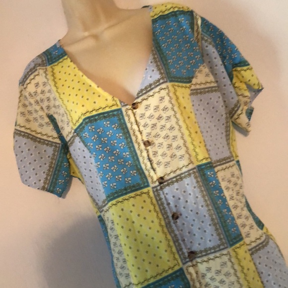 Woman’s MPH collection abstract MPH colorful dress - Picture 3 of 14